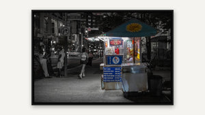 Scott Farquharson – Toronto Nights, black float frame