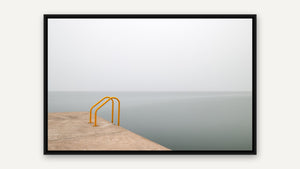 Infinity Steps by Rick Bogacz, black float frame [fin:float:Black]