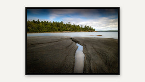Killbear Provincial Park by Rick Bogacz, black float frame [fin:float:Black]