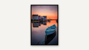 Morning Magic by Lisa Robertson, black float frame [fin:float:Black]
