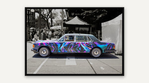 Taste of Little Italy by Scott Farquharson, black float frame [fin:float:Black]