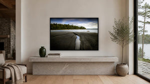 Killbear Provincial Park by Rick Bogacz, 48 x 32 in, black float frame