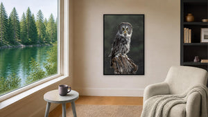 Next Generation by Jennifer Hottinger-Sloan, 32 x 48 in, black float frame