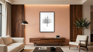 Standing Strong by Marni Appel, 24 x 36 in, black paper frame