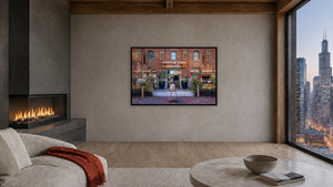 Spirit of York - Distillery District by Scott Farquharson, 48 x 32 in, black float frame